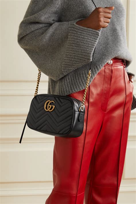 gucci quilted shoulder bag